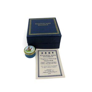 Halcyon Days Classic Pooh Tigger Im The Only One Bilston Enamel England